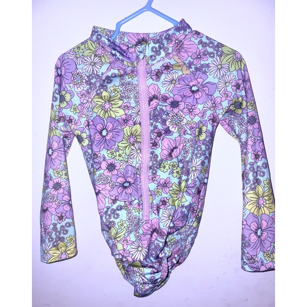 Floral Kids Swimwear